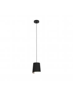 Black steel pendant lamp sand - EGLO Bolivia