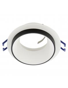 Recessed lamp GU10 white aluminum Ø9 cm - EGLO Carosso