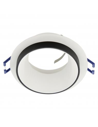 Recessed lamp GU10 white aluminum Ø9 cm - EGLO Carosso