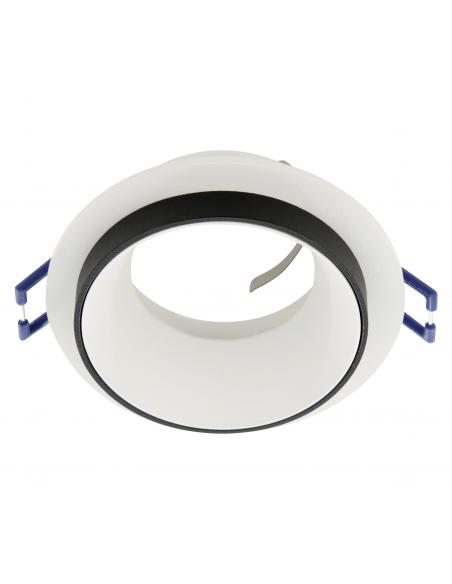 Recessed lamp GU10 white aluminum Ø9 cm - EGLO Carosso