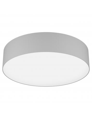 Plafón LED textil gris inteligente - Eglo Romaoz