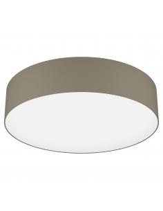 Smart taupe textile LED ceiling light - EGLO Romaoz