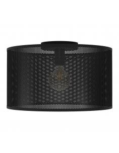 Black steel ceiling lamp - EGLO Manby