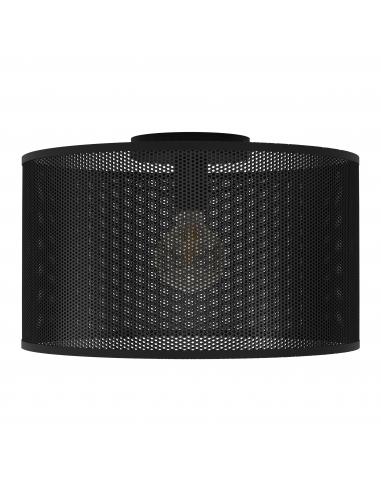 Lámpara de techo acero negro - Eglo Manby