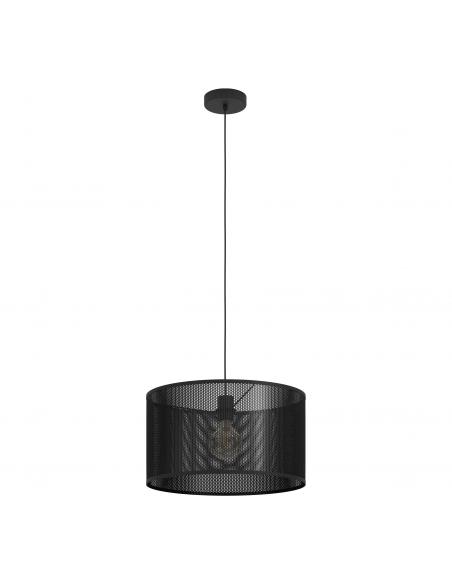 Black steel pendant lamp - EGLO Manby