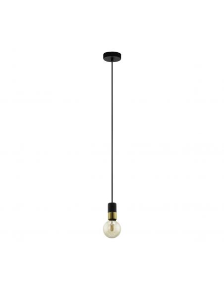 Black and gold steel pendel pendant lamp - EGLO Calari