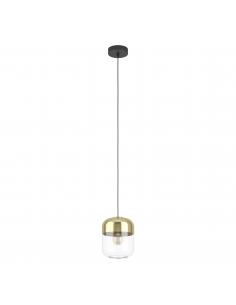 Crystal pendant lamp with gold steel - EGLO Maryvilla