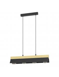 Original 4-light steel pendant lamp - EGLO Tarrafo