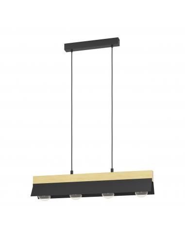 Original 4-light steel pendant lamp - EGLO Tarrafo