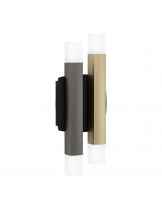 Wall lamp 4 LED lights aluminum - EGLO Shelves