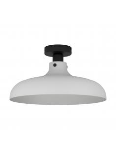 Lámpara de techo acero gris vintage - Eglo Matlock