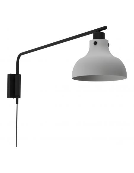 Vintage gray steel wall light - EGLO Matlock