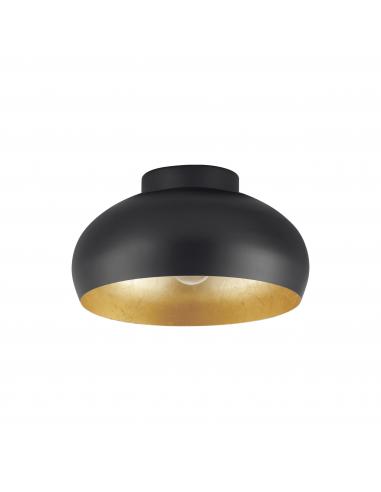 Black gold steel ceiling lamp - EGLO Mogano2
