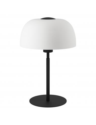 Table lamp steel with white glass - EGLO Solo2