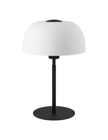 Table lamp steel with white glass - EGLO Solo2