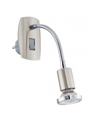 EGLO 92933 - MINI 4 Living Room Lamp in Matte Nickel-Steel, Chrome