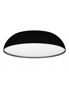 Plafón LED negro inteligente Ø55 cm - Eglo Tollosz