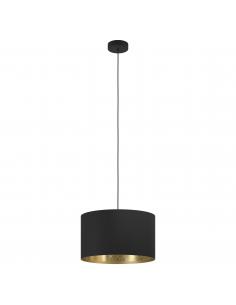 Decorated textile pendant lamp Ø38 cm - EGLO Zaragoza