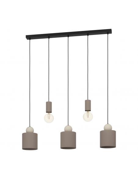 Original moka 5-light pendant lamp - EGLO Gazzola