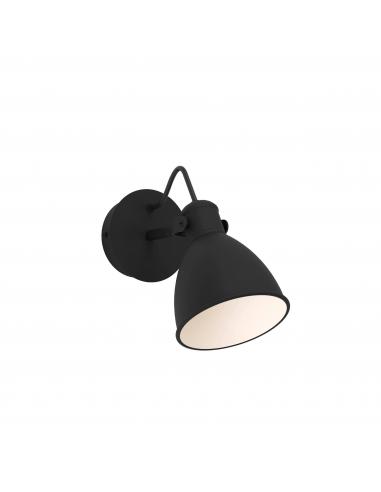 GU10 black steel wall light spotlight - EGLO Sanperi2