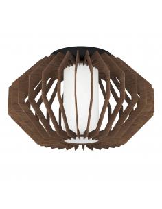 Lámpara de techo madera marrón - Eglo Rusticaria