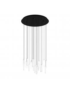 Ceiling lamp 6 LED lights white glass - EGLO Sardenara