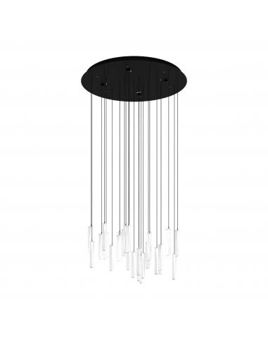 Ceiling lamp 6 LED lights white glass - EGLO Sardenara