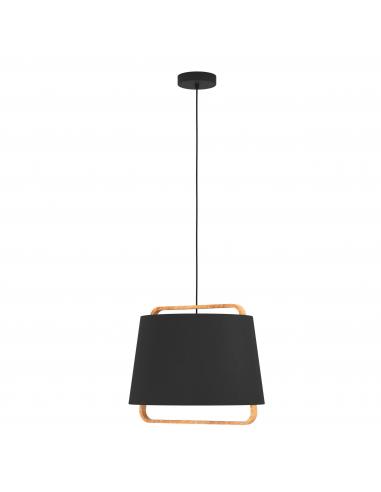 Black textile pendant lamp - EGLO Camaloza