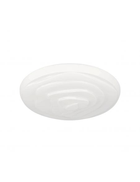 Round white LED ceiling light detail Ø38 cm - EGLO Battistona
