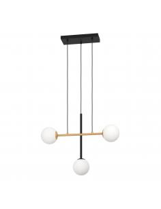 Matte opal crystal pendant lamp - EGLO Paz