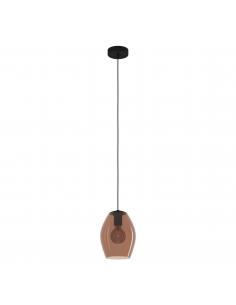 Brown crystal pendant lamp - EGLO Estanys1
