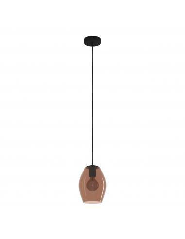 Brown crystal pendant lamp - EGLO Estanys1