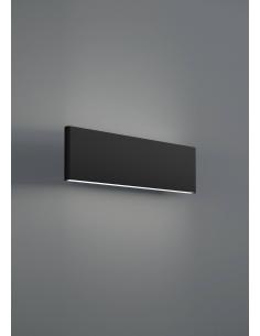 Wall light 2 LED lights aluminum black - EGLO Climene 2