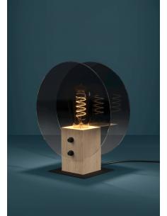 Lámpara de mesa de diseño cristal vaporizado - Eglo Millena 2