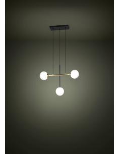 Matte opal crystal pendant lamp - EGLO Paz 2