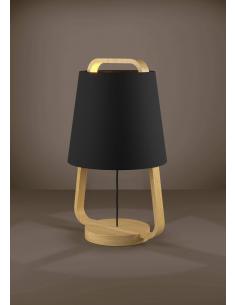Black textile table lamp - EGLO Camaloza 2