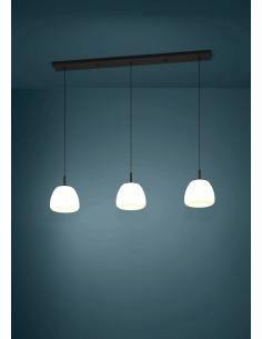 3-light hanging lamp white glass - EGLO Balmes 2