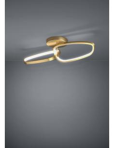Golden LED pendant lamp design - EGLO Lodosa 2
