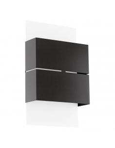 EGLO 93254 - KIBEA Outdoor LED wall light in white galvanized steel, anthracite