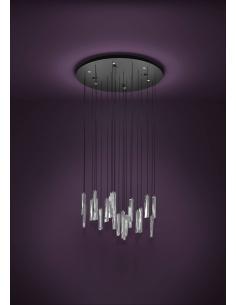 Ceiling lamp 6 LED lights white glass - EGLO Sardenara 2