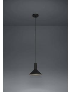 Black steel pendant lamp - EGLO Morescana 2