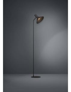 Black steel floor lamp - EGLO Morescana 2