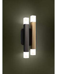 Wall lamp 4 LED lights aluminum - EGLO Shelves 2