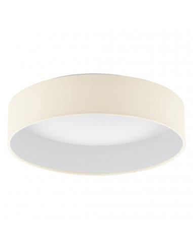 EGLO 93392 - PALOMARO LED ceiling light in white acrylic and textile