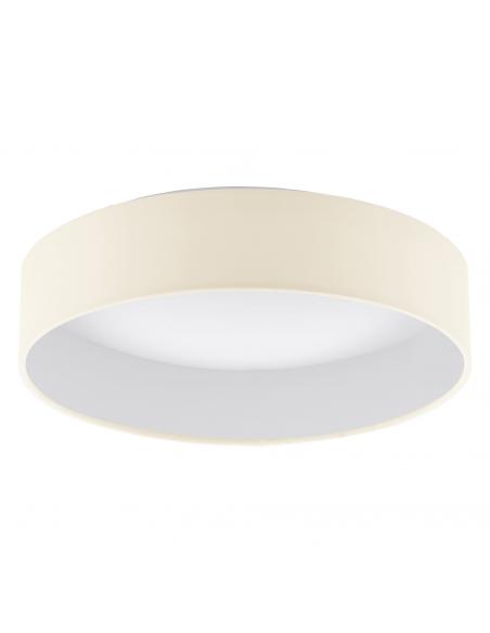 EGLO 93392 - PALOMARO LED ceiling light in white acrylic and textile