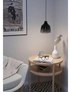 Smoked black crystal pendant lamp - EGLO Sedbergh 2