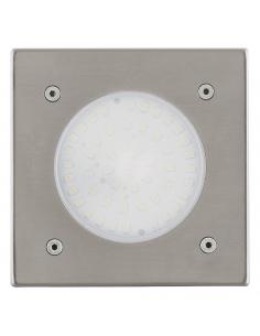 EGLO 93481 - LAMEDO Recessed Lamp in Stainless Steel Stainless Steel and Satin Glass