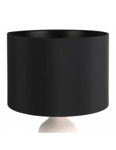 Black and white table lamp with drawing - EGLO Vinoza 2