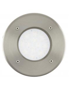 EGLO 93482 - LAMEDO Recessed Lamp in Stainless Steel Stainless Steel and Satin Glass