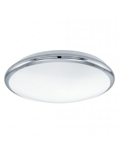 EGLO 93496 - MANILVA LED Ceiling Light in Chrome Steel and Acrylic